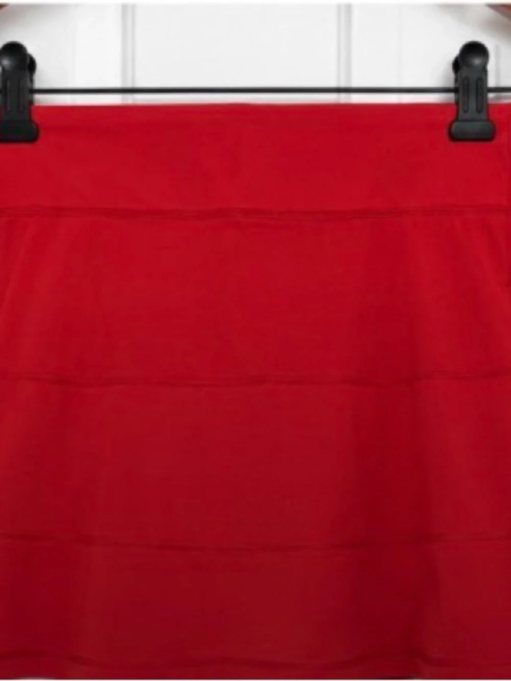 Lululemon Pace Rival Tall Tennis Skirt Skort Red Size 8 Tall - Picture 2 of 5